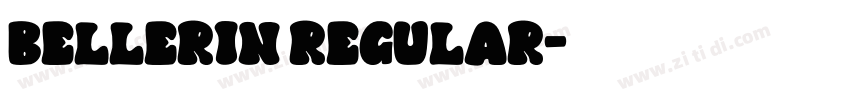 Bellerin Regular字体转换